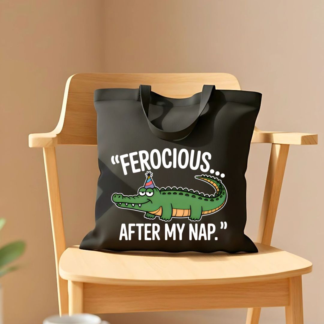 "After My Nap" Cozy &amp; Funny Sleep Humor Tote Bag