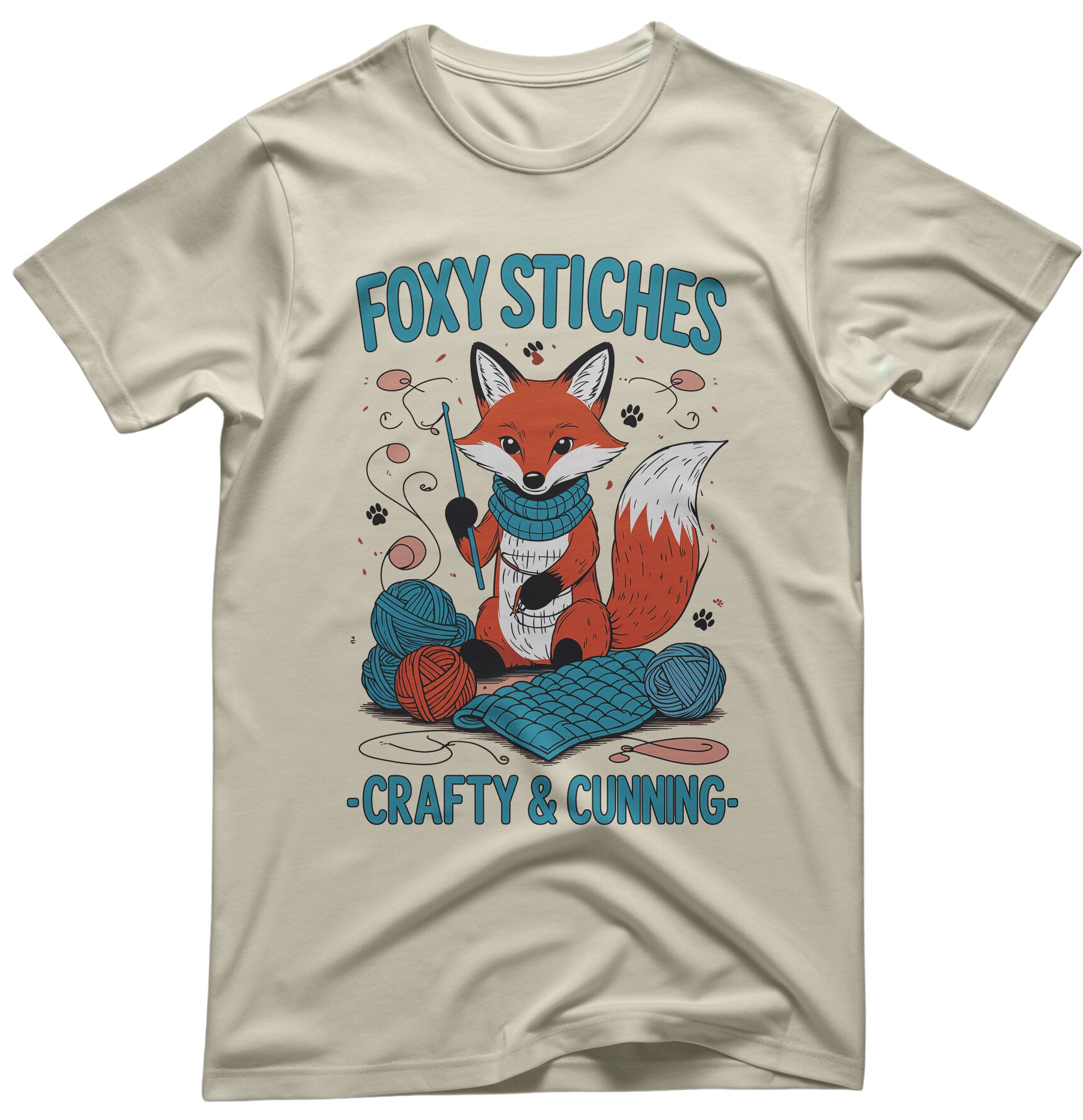 Foxy Stitches Funny Meme Tee - Animal Humor Apparel | Memez Store