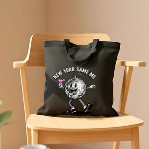 New Year Same Me Ironic Anti-Resolution Tote Bag
