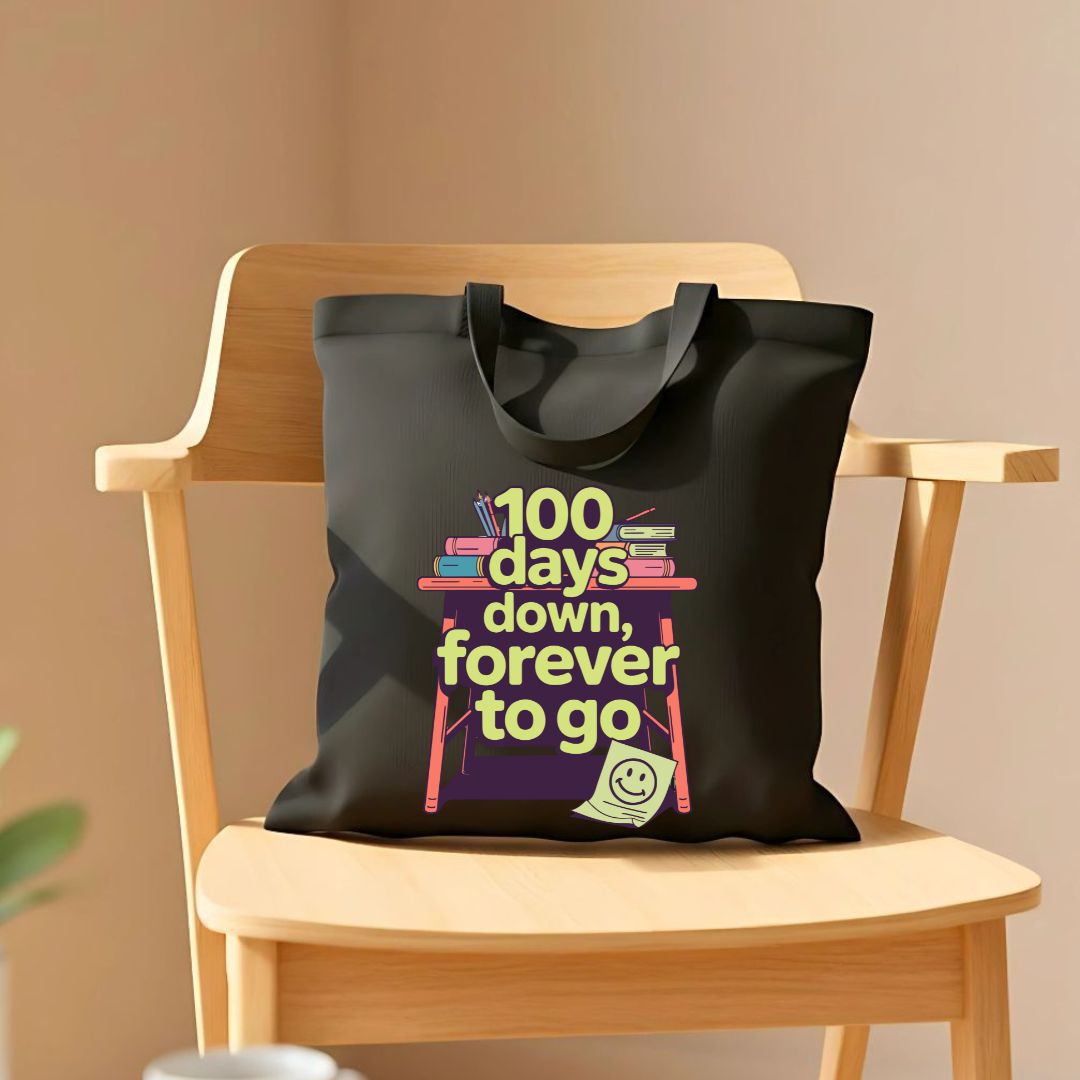 100 Days Down Milestone Celebration Tote Bag
