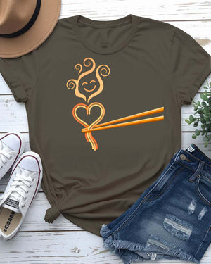Valentine Flame Graphic Streetwear T-Shirt