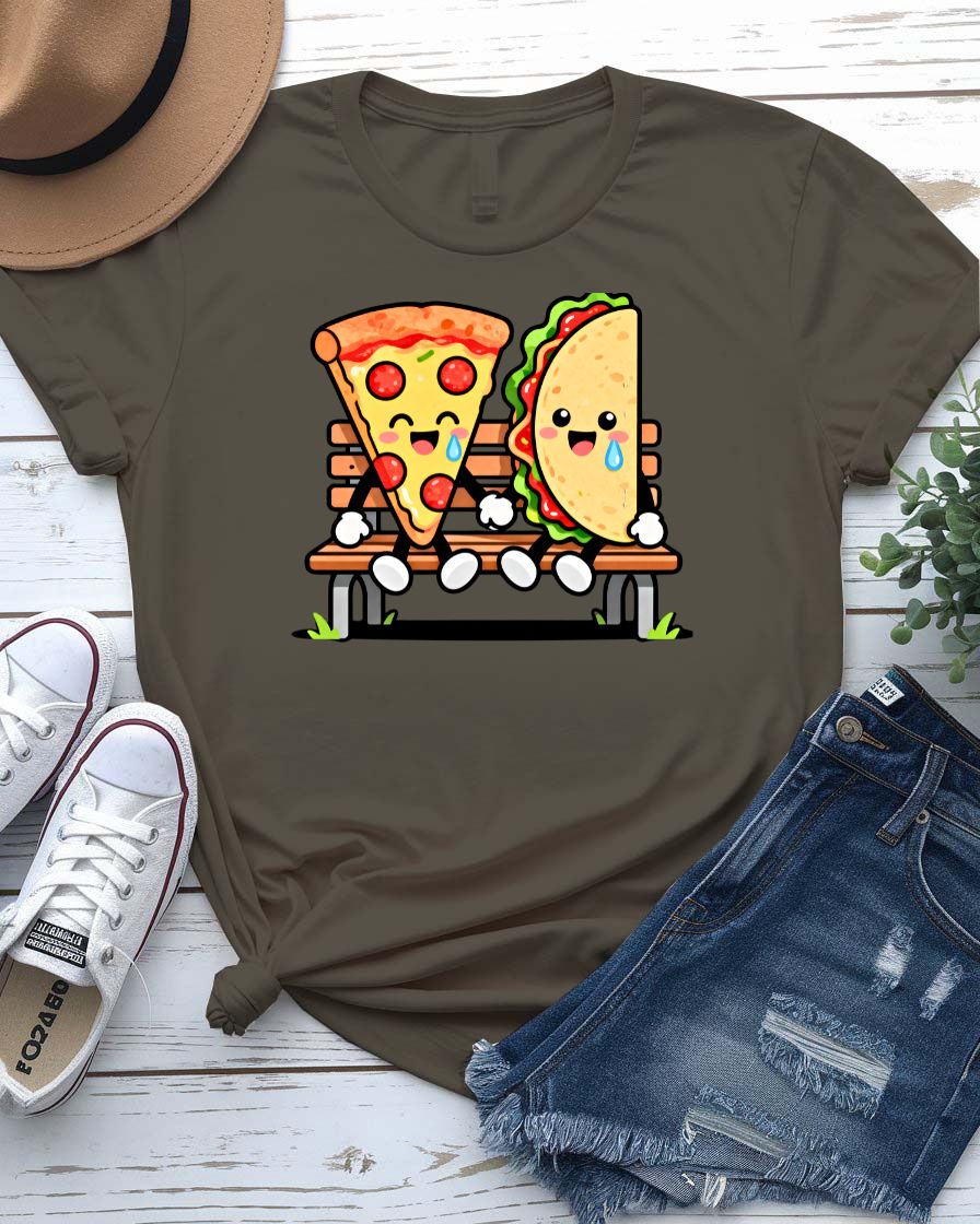 Pizza Lover's Graphic T-Shirt for Men and Women
