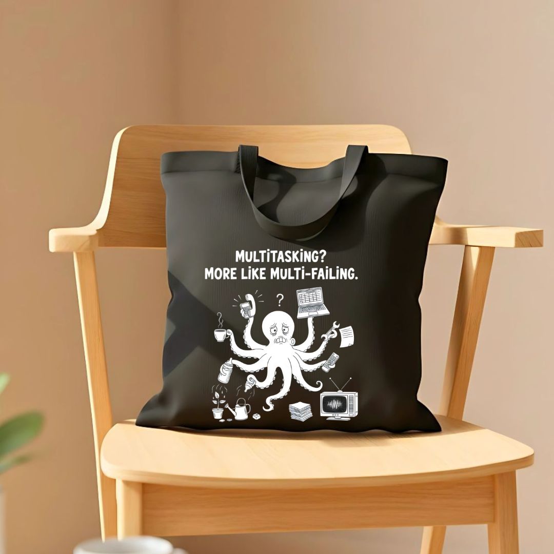 "Chief Present Assembler" Holiday Wrapping Humor Tote Bag