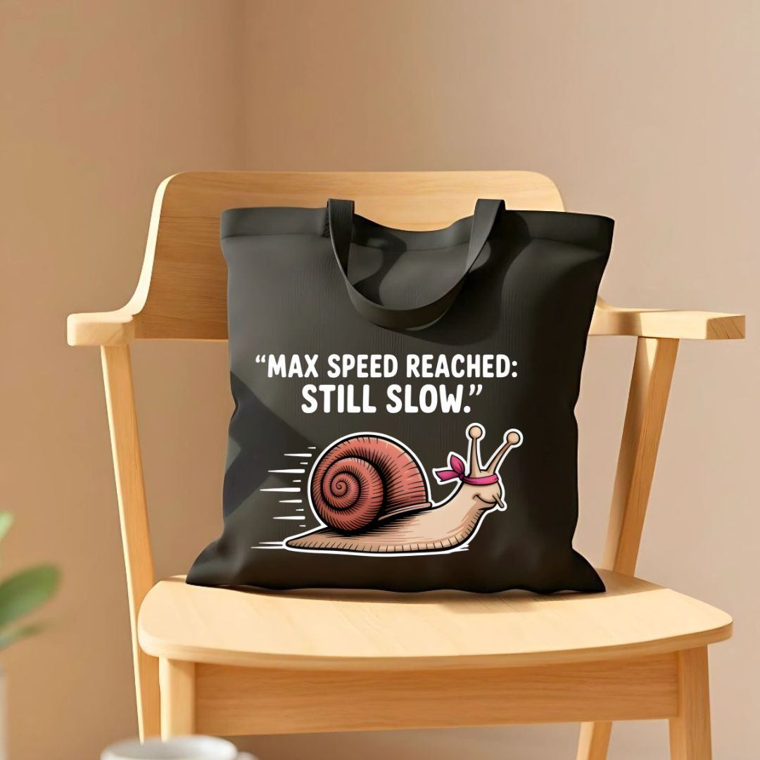 "Still Slow" Cute Sloth &amp; Slow Living Tote Bag