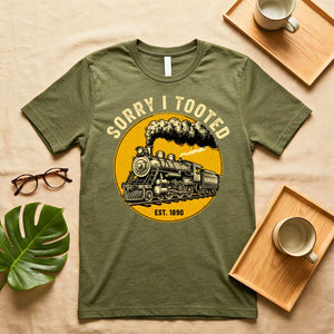 Sorry I Tooted Funny Fart Apology Humor T-Shirt