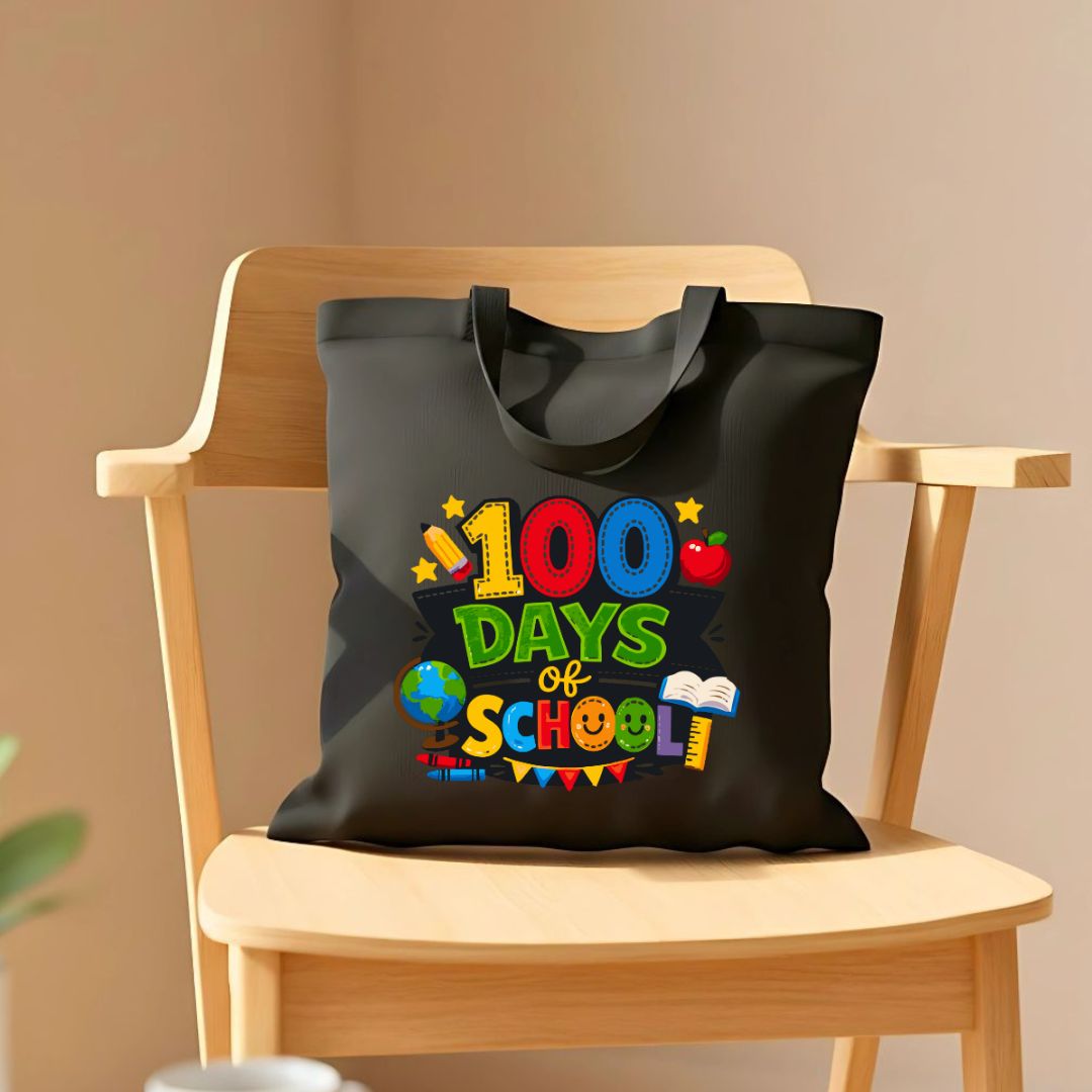 100 Days of School Funny Meme Tote Bag