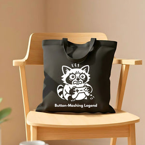Button Mashing Legend Retro Gamer Tote Bag