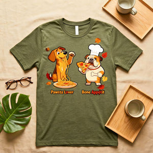 Bone Appetit Funny Halloween Skeleton Chef T-Shirt