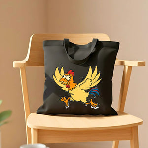 Funny Bird Graphic Tote Bag