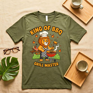 King of Bar B Q Vintage Grill Master T-Shirt