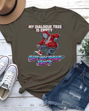 My Dialog Tree Is Empty Skate Lover Graphic T-Shirt