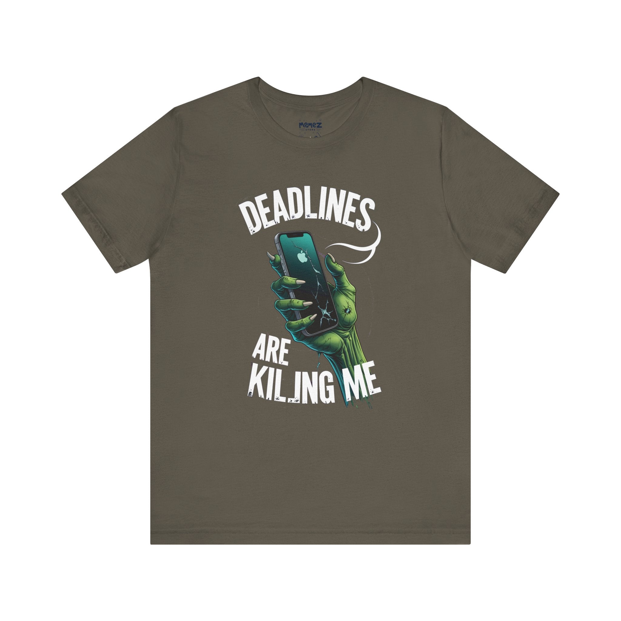 Deadlines is Killing Me Funny Geek Tee