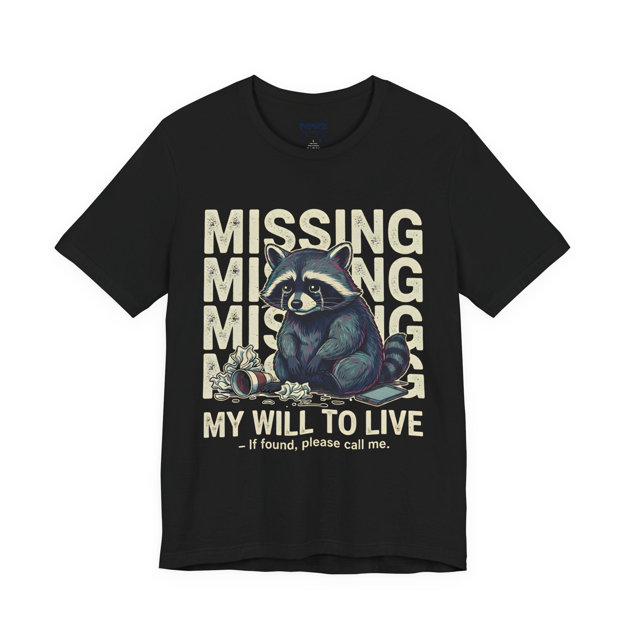 Missing Raccoon Tee