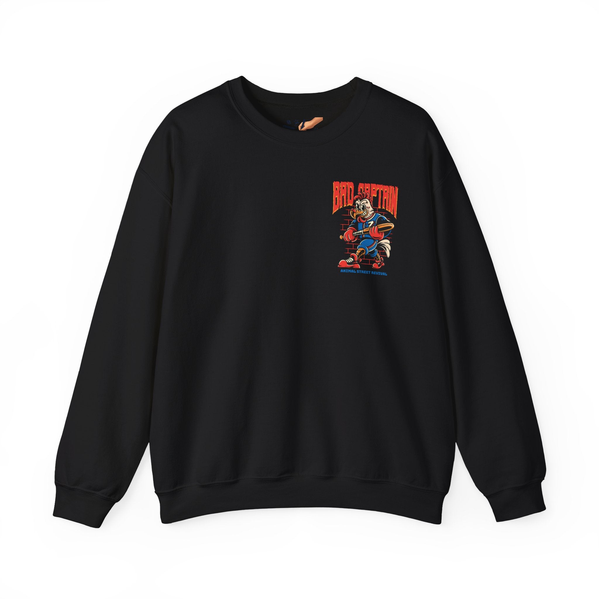 Bad Captain Sweatshirt — Bold Pirate-Inspired Crewneck for Rebels