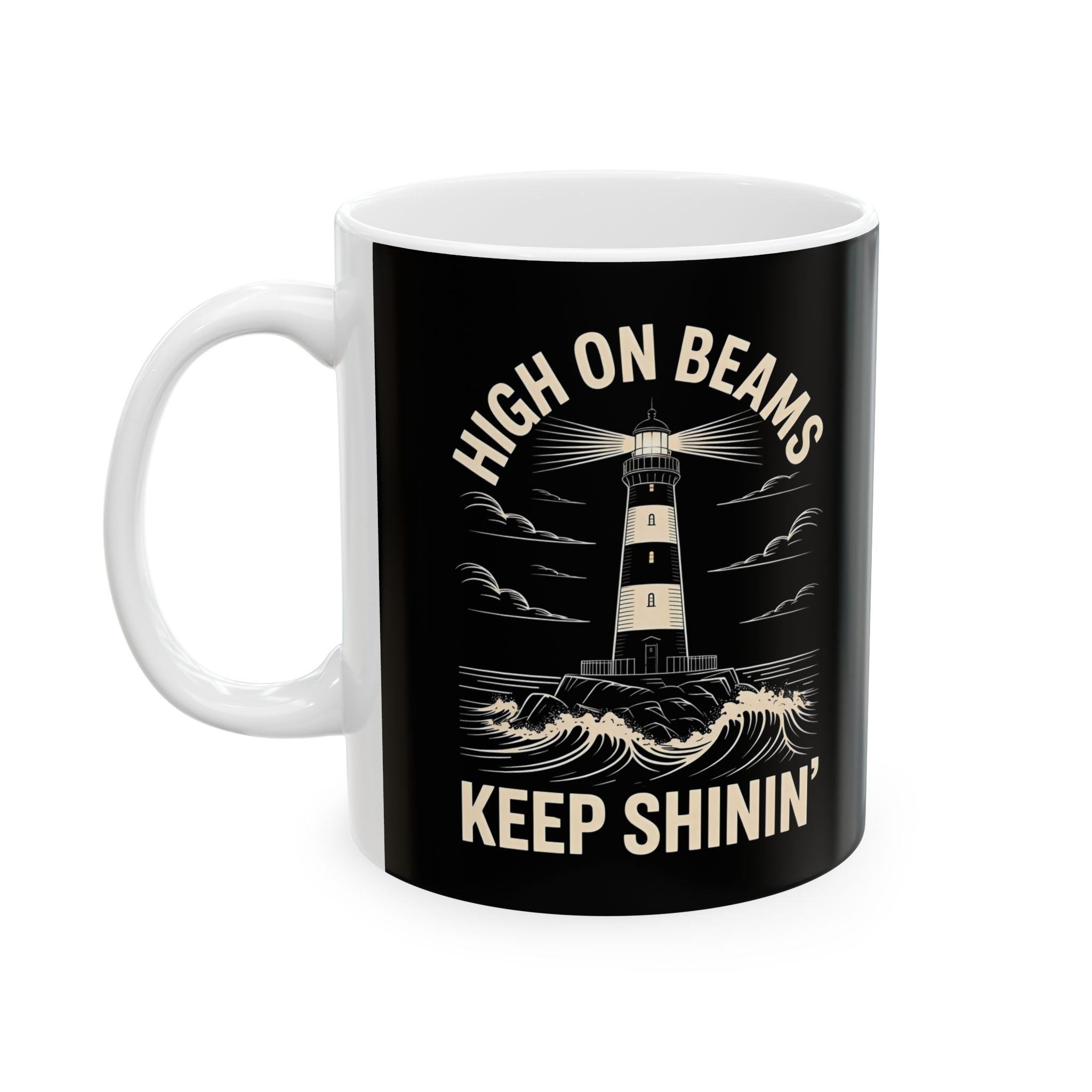 High on Beams Mug