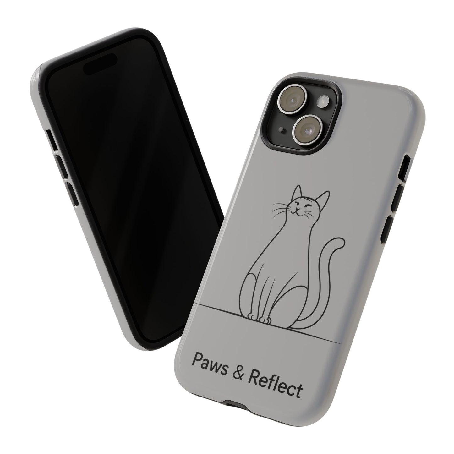 Paw and Reflect Pet Lovers iPhone Case By Memez Store
