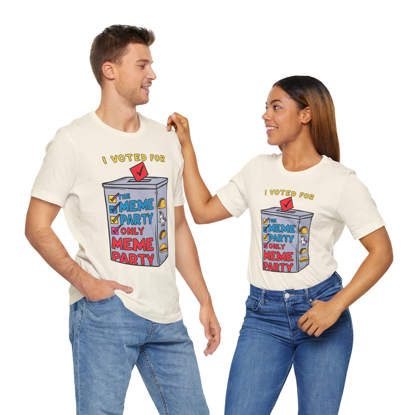 I votted for Meme Partly Only funny and  Meme T-shirt By Memez Store
