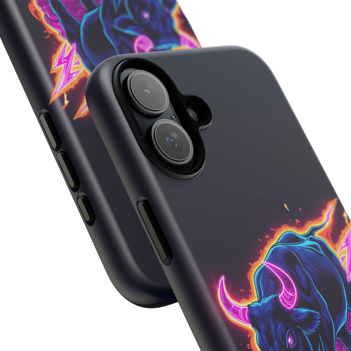 Poop , Game Over Bull in Action, I phone mobile Case By Memez Store