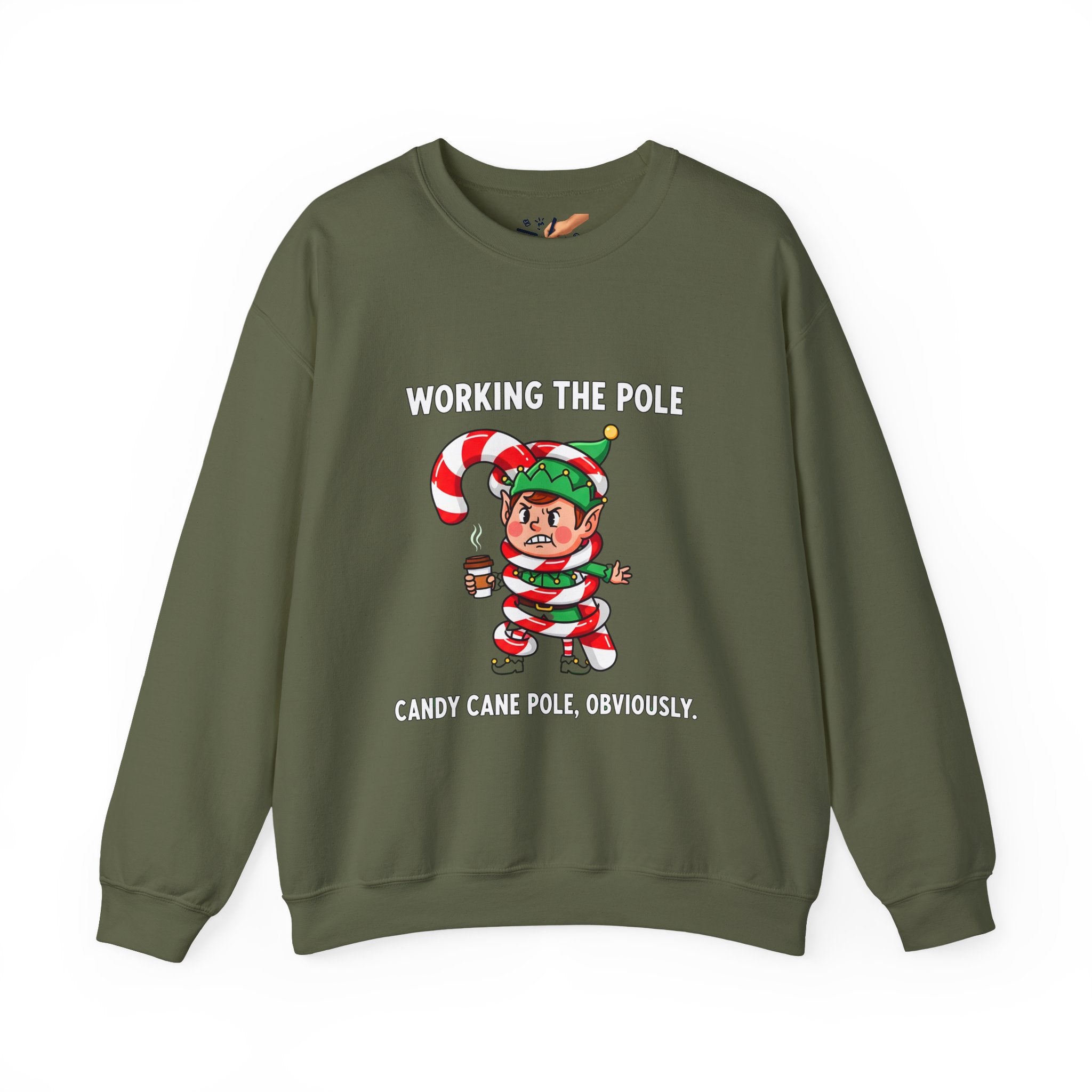 Working The Pole  Sweatshirt