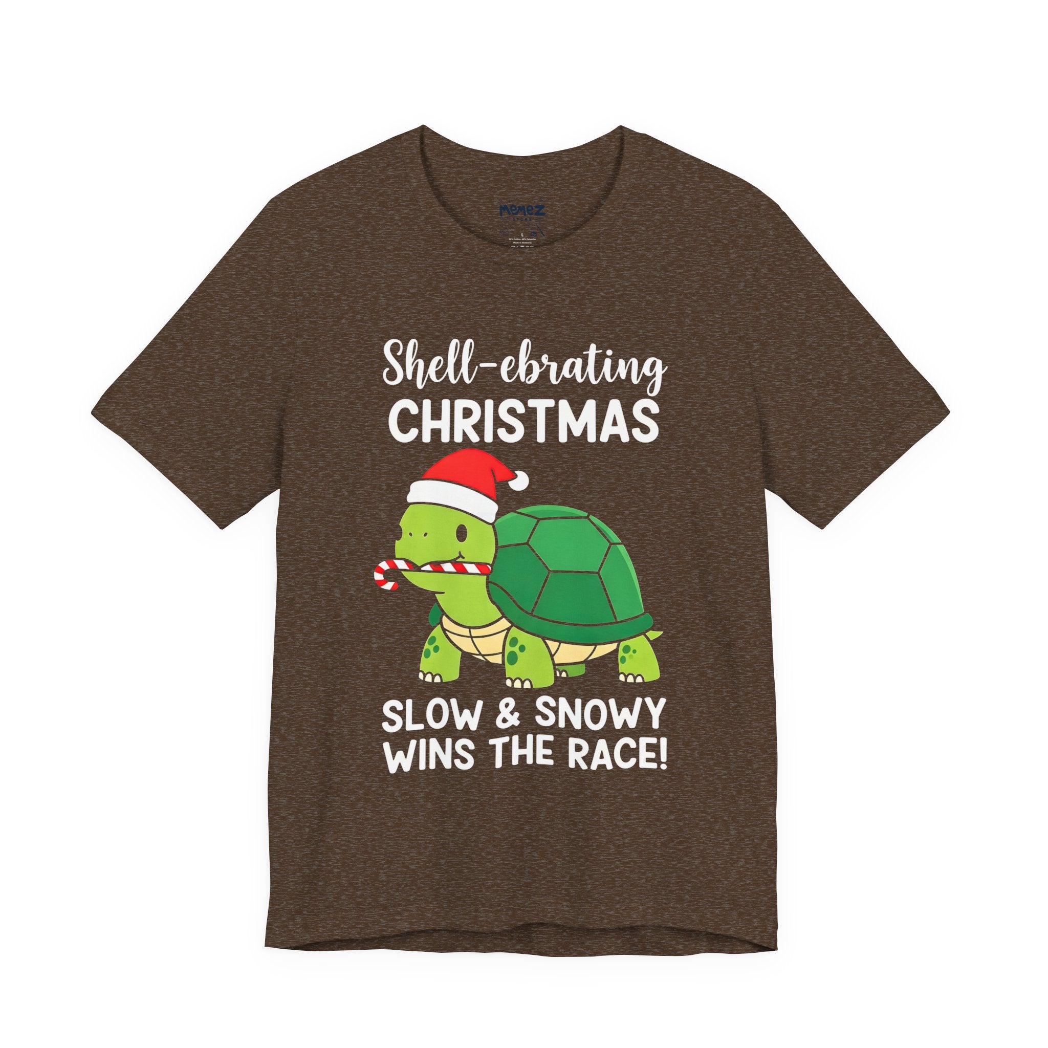 T-Shirt Slow and Snowy Win The race Unisex