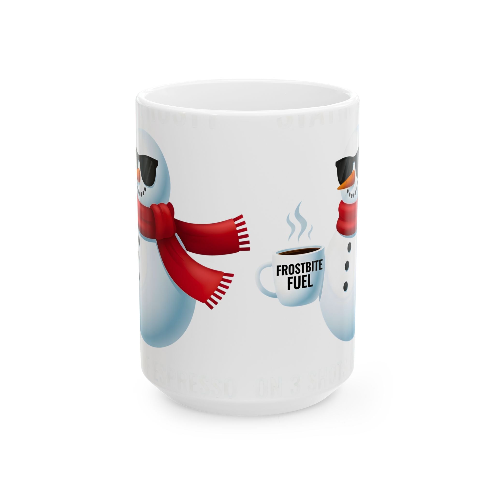 Frsotbite Fuel Coffee Christmas Ceramic Mug