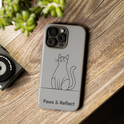 Paw and Reflect Pet Lovers iPhone Case By Memez Store
