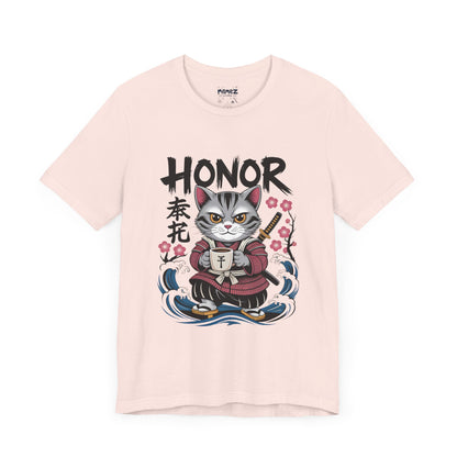 Japanese Noodle Funny Cat Tee