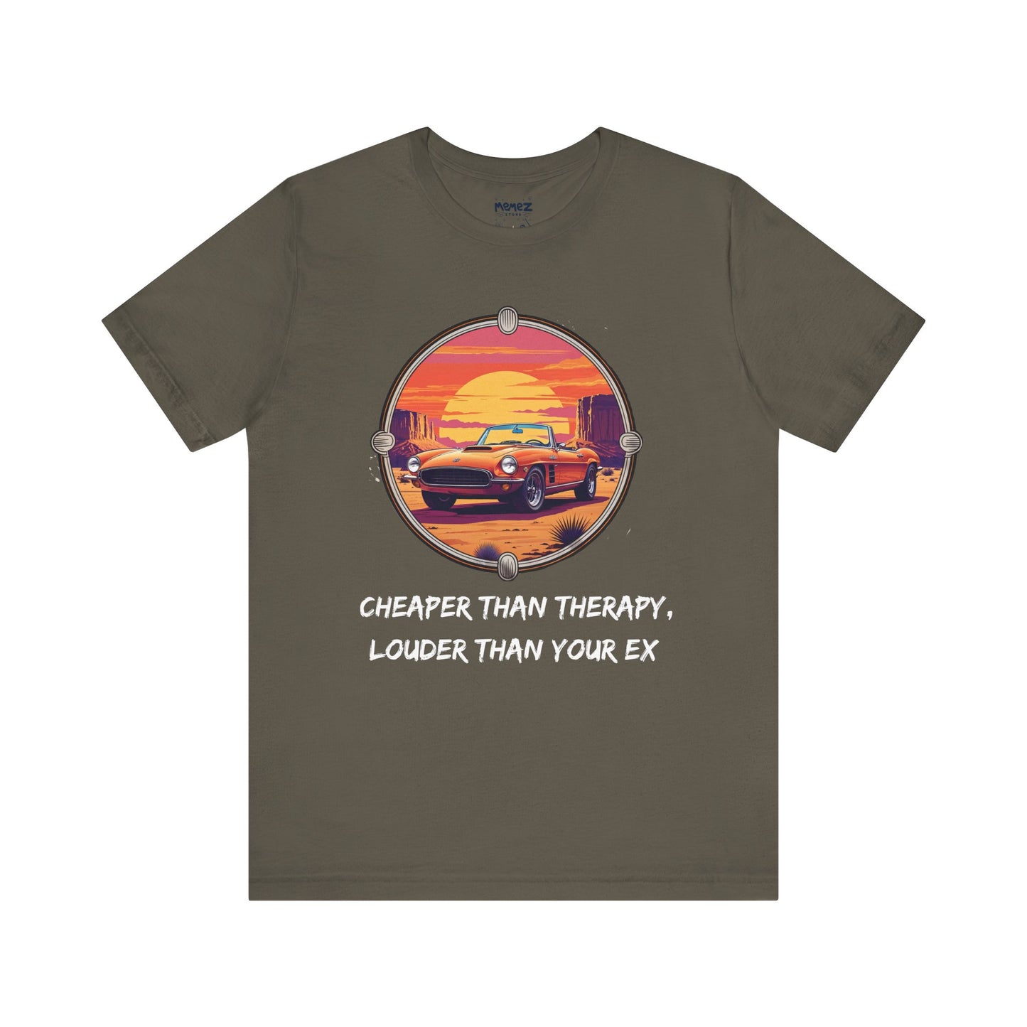 Retro VIntage Car Lovers Tee By memez Store