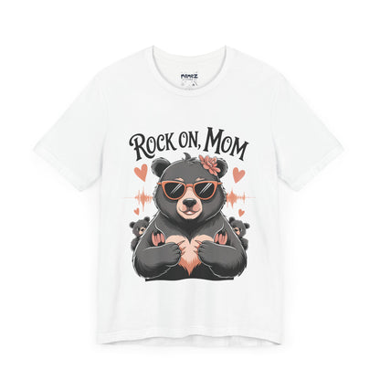 Rock On Mom FUnny Mama Bear Meme Tee By Memez Store