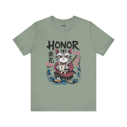 Japanese Noodle Funny Cat Tee