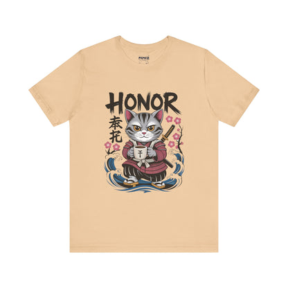 Japanese Noodle Funny Cat Tee