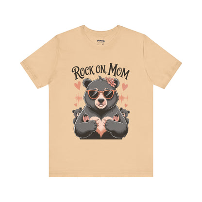 Rock On Mom FUnny Mama Bear Meme Tee By Memez Store