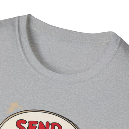 Send Coffee Stat Unisex T-Shirt Meme and Funny By Memez Store