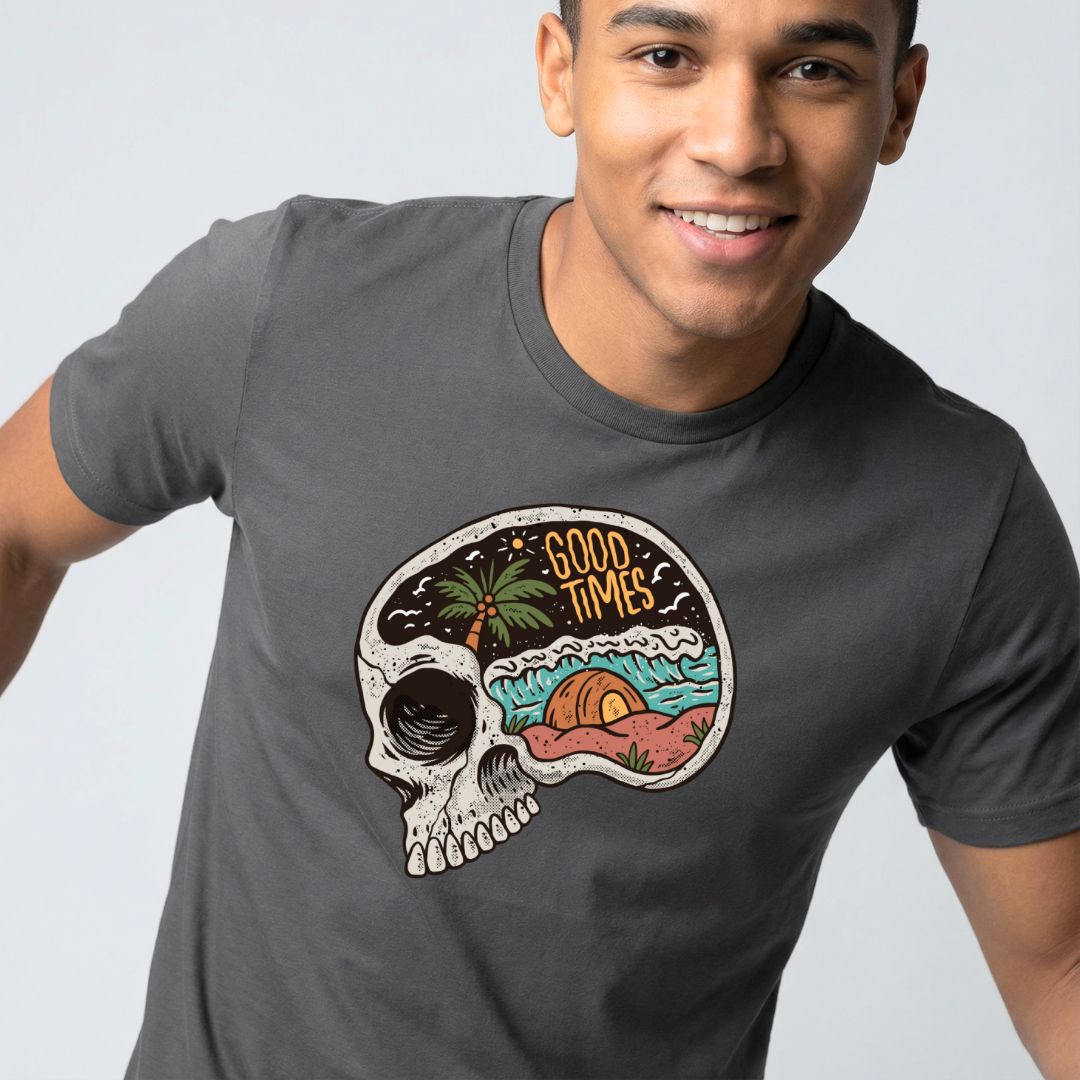 Good Time Skull Lovers Streetwear Tee