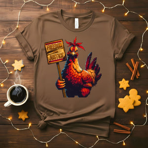 Freedom and Justice Meme Ironic Political Humor T-Shirt