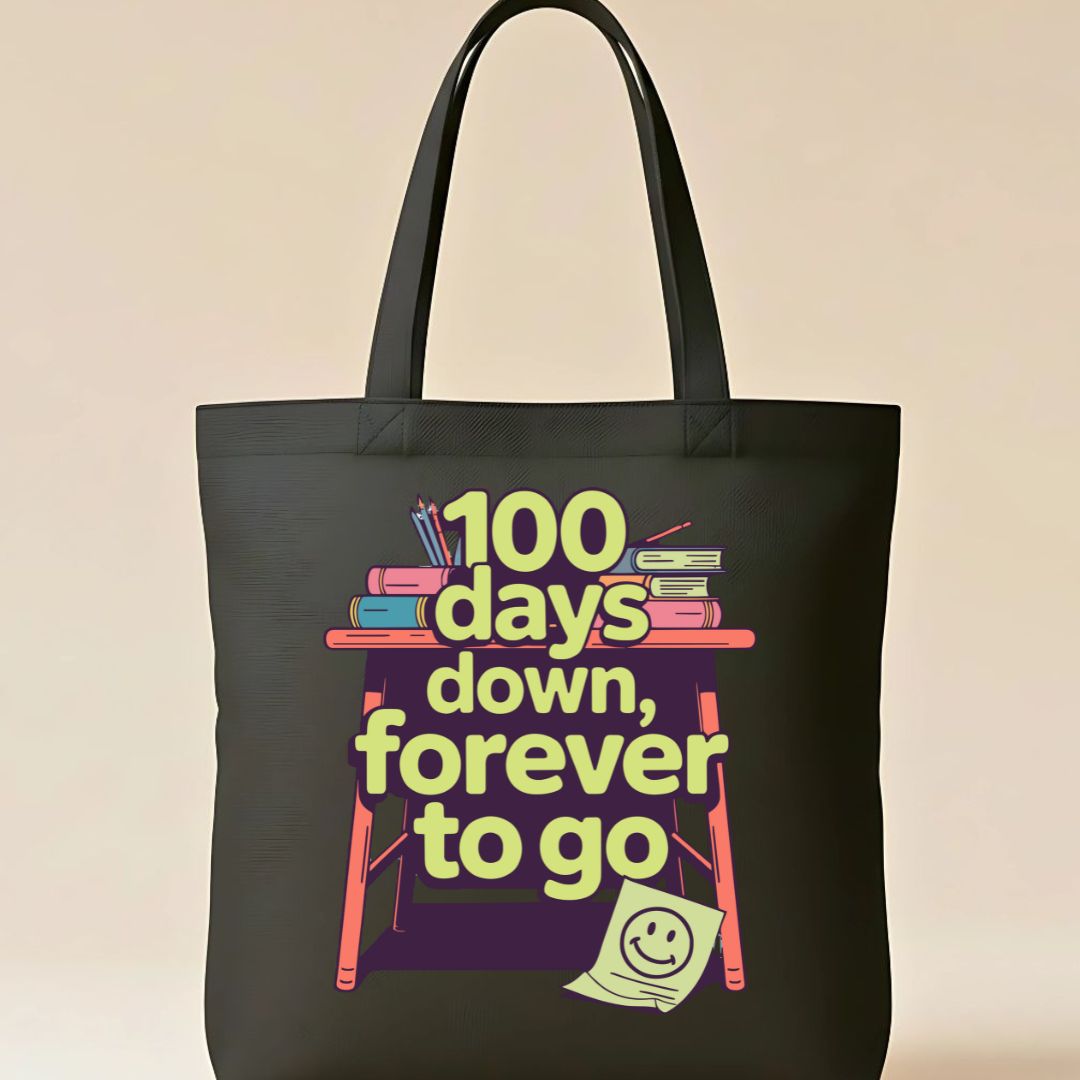 100 Days Down Milestone Celebration Tote Bag