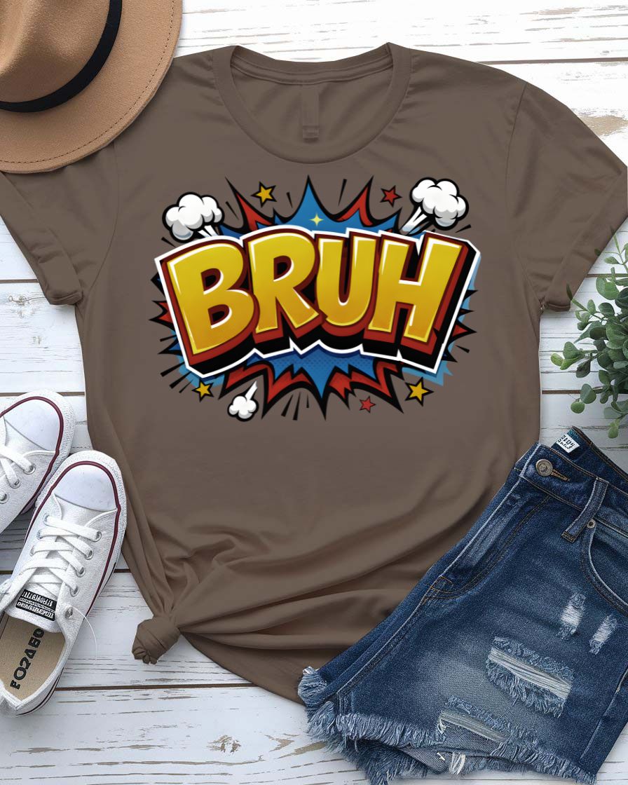 Bruh Graphic T-Shirt