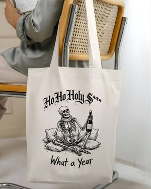 What A Year Funny Understated Sarcasm Tote Bag