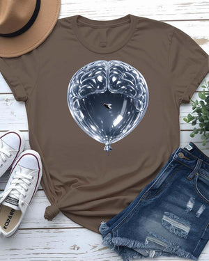 Brain in Bee Graphic Streetwear T-Shirt