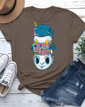Overthinker t-shirt with minimalist bold typography on heather grey