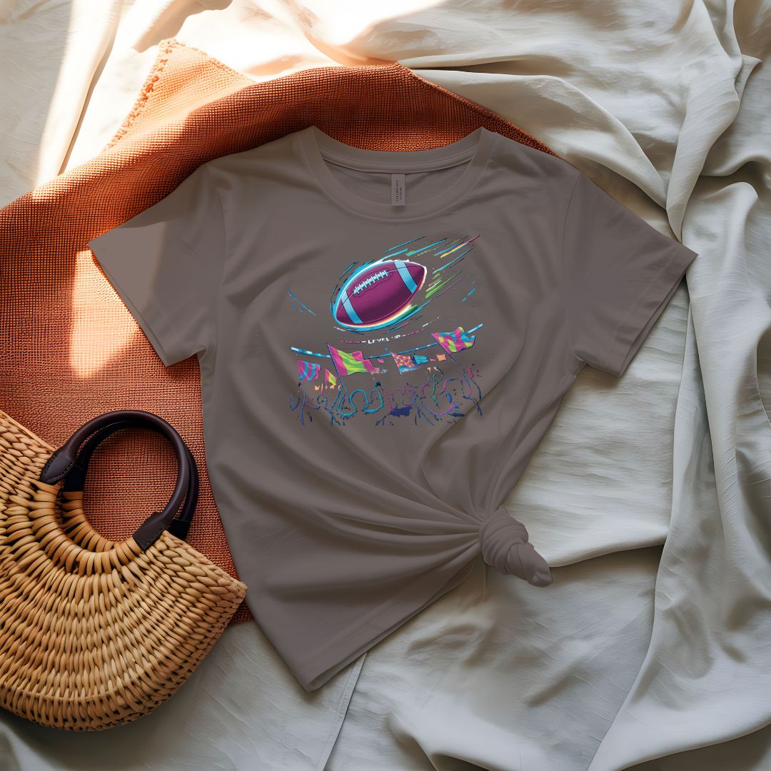 American Football Graphic T-Shirt by Memez Store