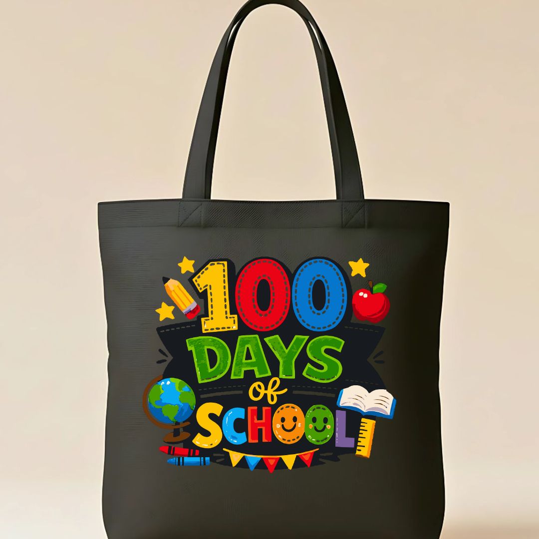 100 Days of School Funny Meme Tote Bag