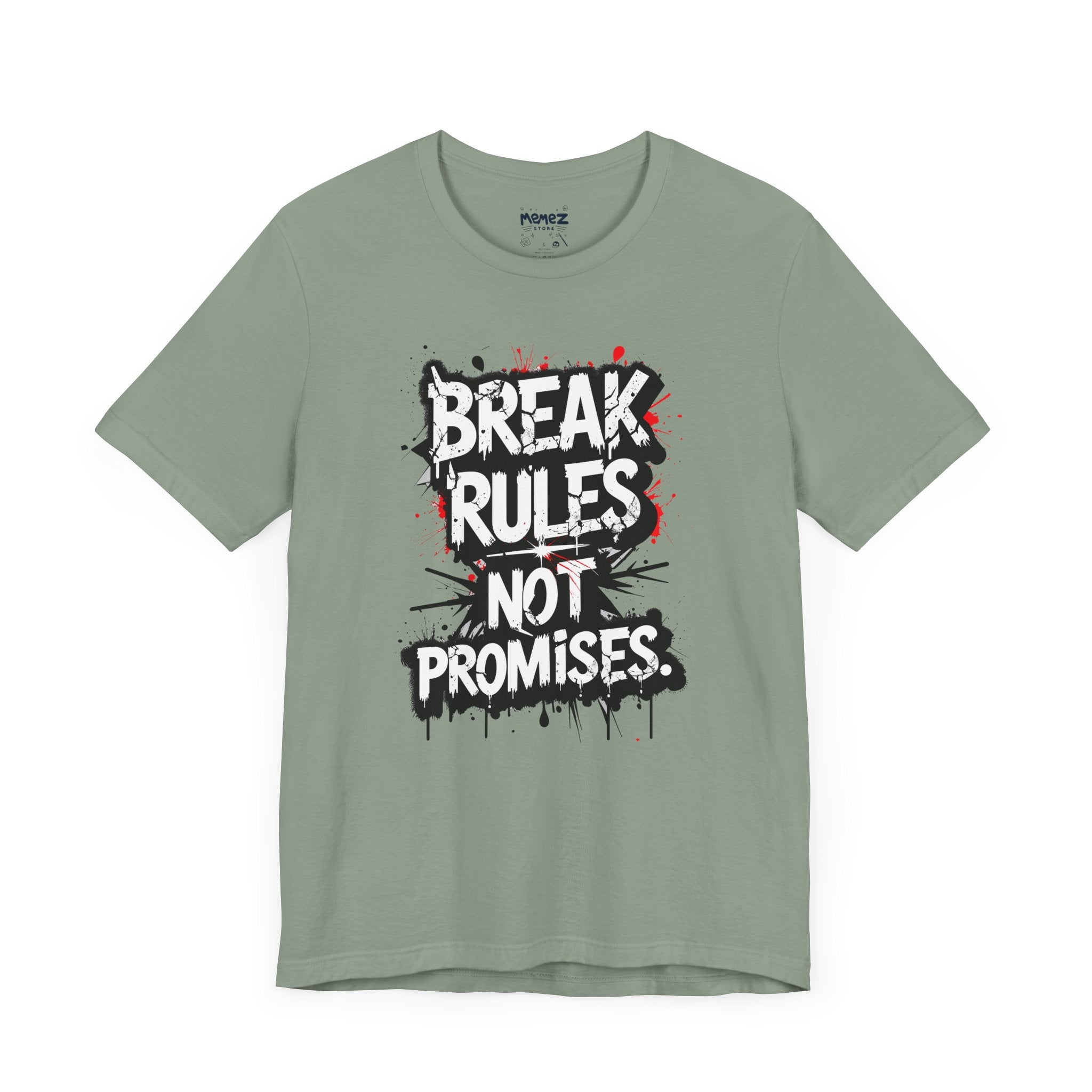Break Rules Unisex Tee - Memez Store
