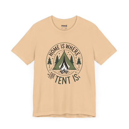 Home Where is The Tent Is Funny Outdoor Adventure Tee By Memez Store