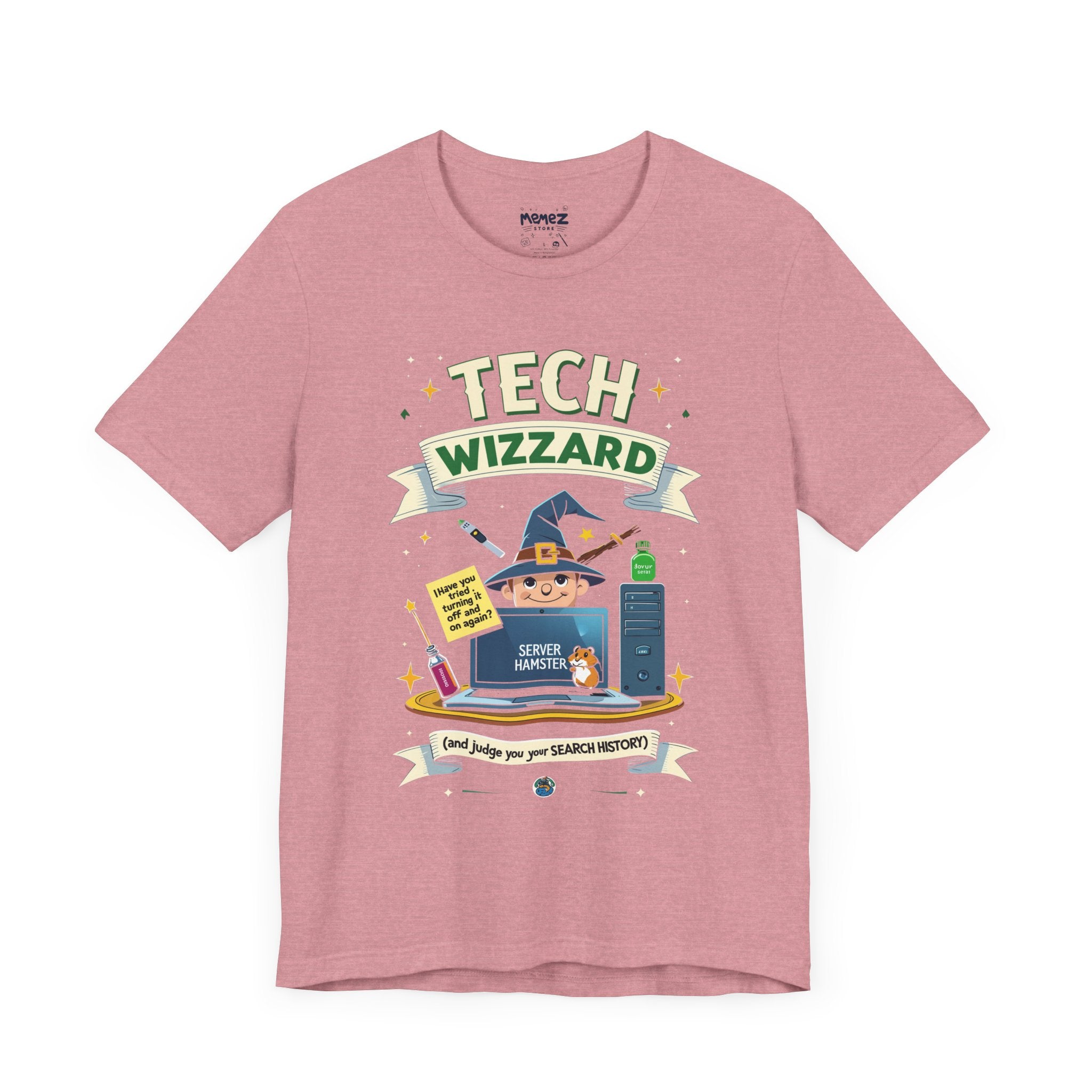 Tech Wizard Funny Meme T-shirt