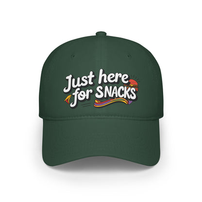 Just Here For Snacks Funny Cap By Memez Store