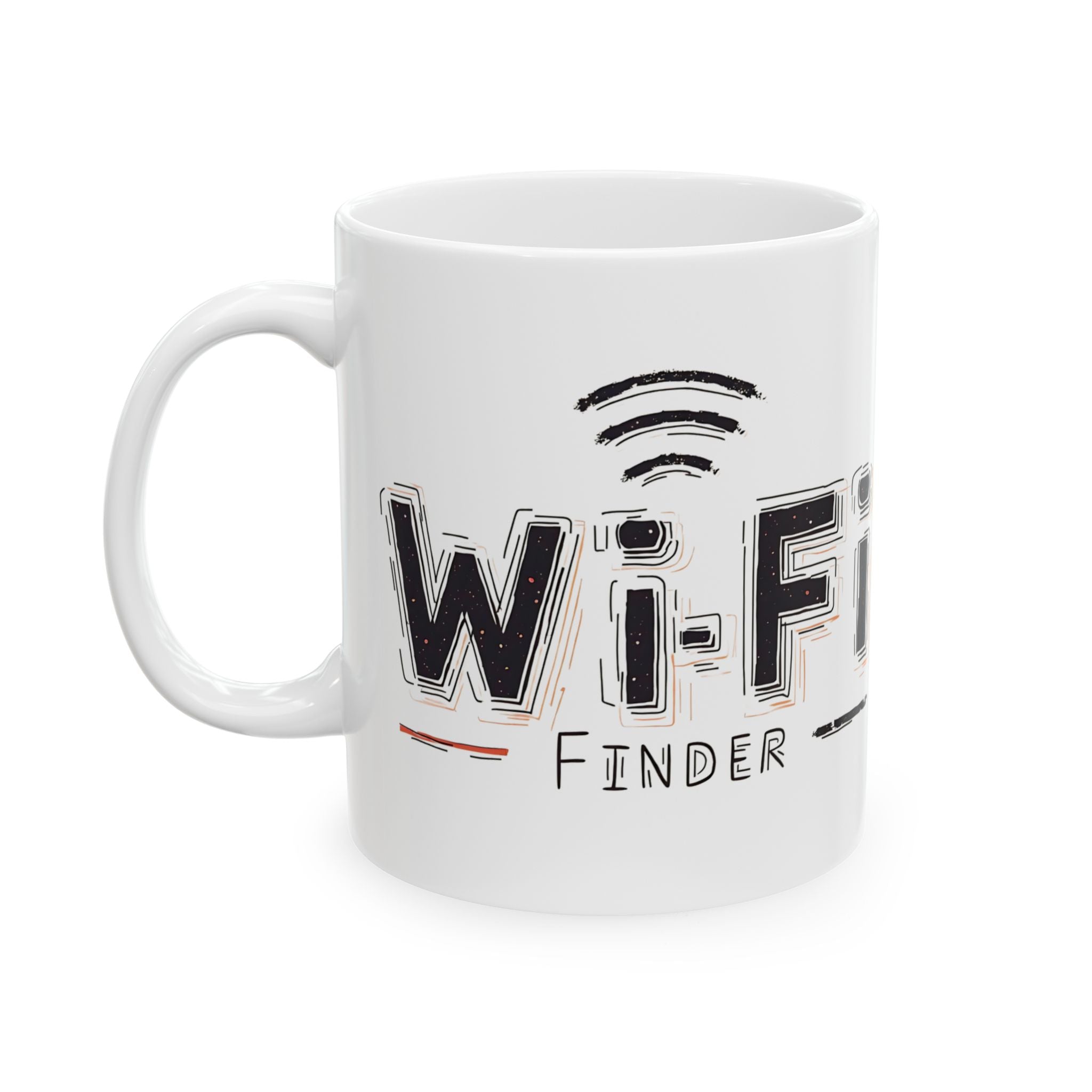 Wifi Finder a  Funny and Meme Coffee Mug by Memez Store