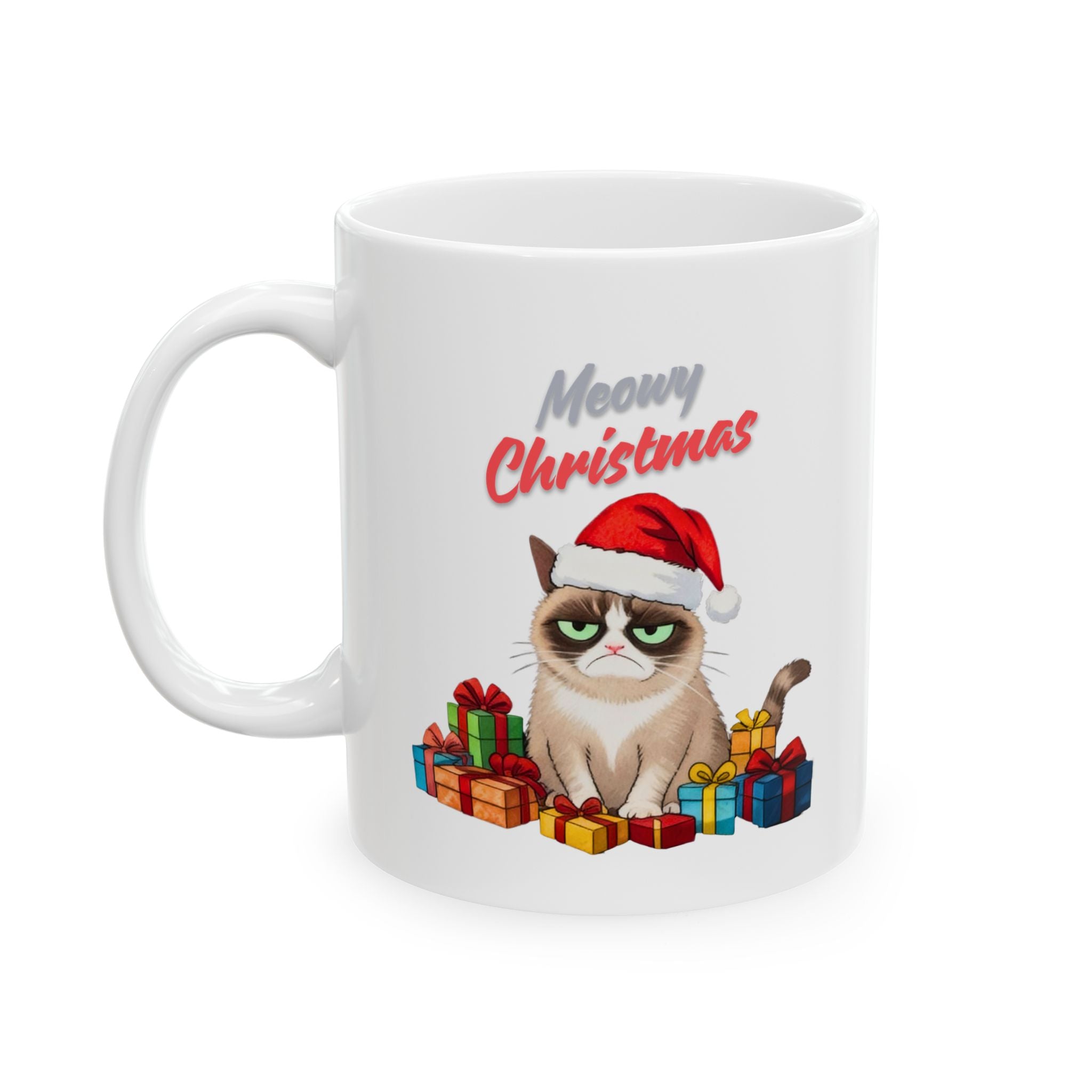 Meowy Christmas  Coffee Mug