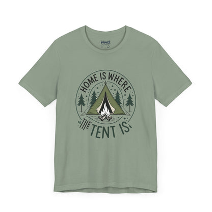 Home Where is The Tent Is Funny Outdoor Adventure Tee By Memez Store