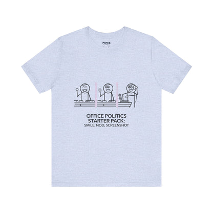 Office Politics Starter Pack Meme Tee | Memez Store